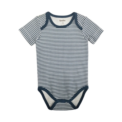 Comfortable and Stylish Baby Romper Made of 100% Organic Cotton for Ages 0-36 Months