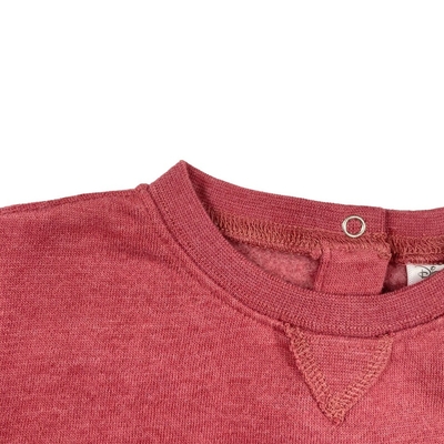 Baby Boys Comfortable Cotton Polyester Fleece Pullover Sweatshirt with O-Neck Collar