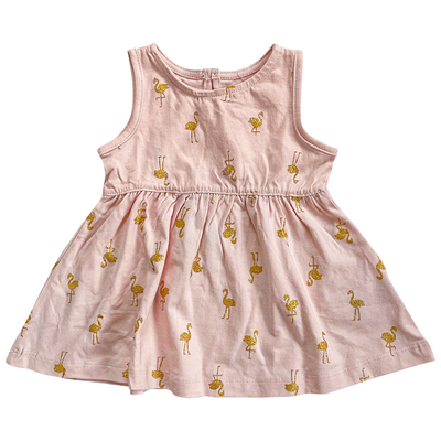 Support 7 Days Sample Order Lead Time Baby Girl Dress 100% Cotton Perfect for Birthday