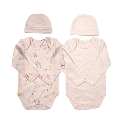 Customized Color Baby Clothes Romper for Toddlers Organic Cotton and Long Sleeve