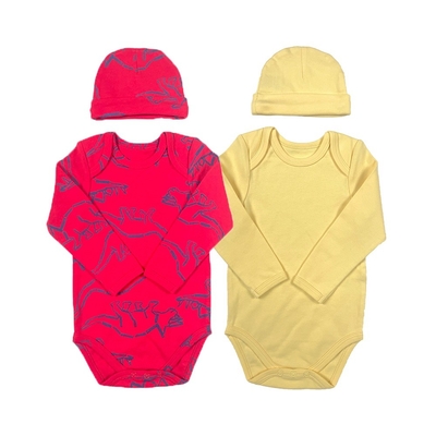 Customized Color Baby Clothes Romper for Toddlers Organic Cotton and Long Sleeve