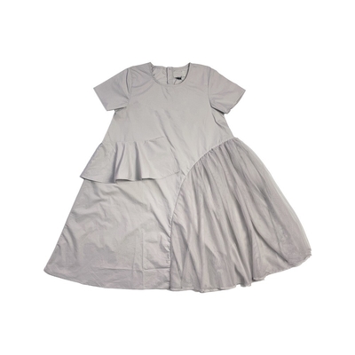 High Grade O-neck Layered Boutique Lace Cotton Baby Girl Dresses for Infants Toddlers