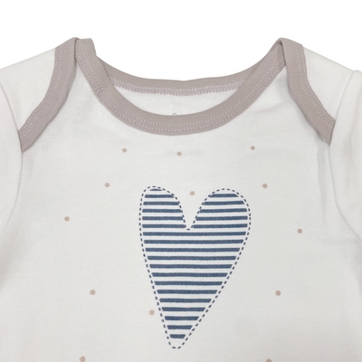 Custom Support Knitting Snap Button Design Organic Cotton Boutique Cute Baby Rompers