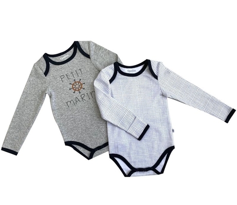 100% Cotton Sublimation Romper Jumpsuit for Babies Long Sleeve Bodysuit Onesie in Bulk