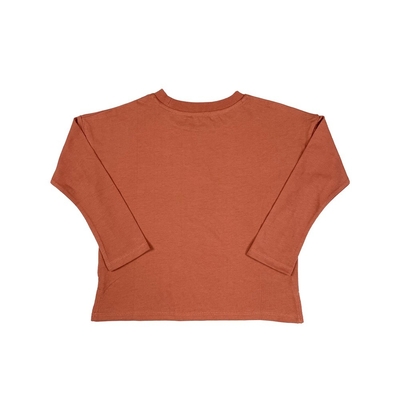 Jersey Fabric Customization O-neck Cartoon Girls Fashion Cotton Tshirt Sweatshirt For Kids