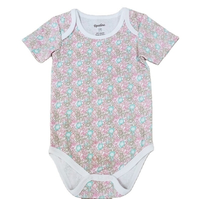 7 Days Sample Order Lead Time Supported Style Short Sleeve Baby Rompers with Button