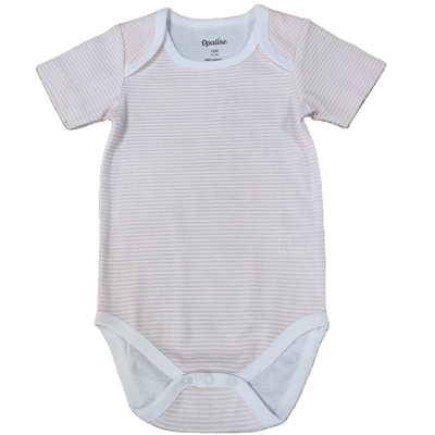 7 Days Sample Order Lead Time Supported Style Short Sleeve Baby Rompers with Button