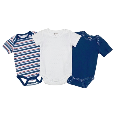 Short Sleeve 100% Cotton Kids Baby Clothes Outfit Romper for Summer and Spring Custom