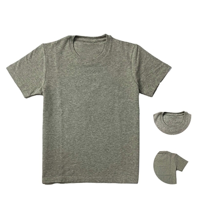 Exquisite Workmanship Knitting Casual Kids Short Sleeve Crewneck Plain Fashion T-shirts for Boys