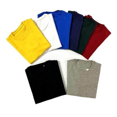 Exquisite Workmanship Knitting Casual Kids Short Sleeve Crewneck Plain Fashion T-shirts for Boys
