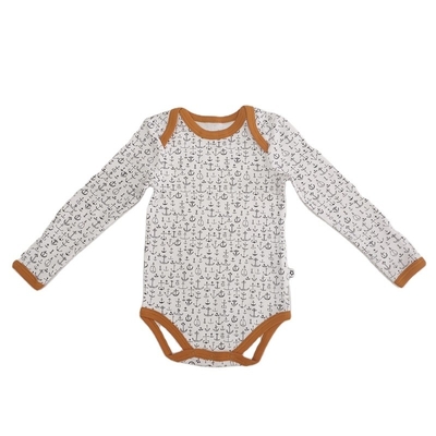 Unisex Infant Clothing Jumpsuit Short Sleeve Blank Bodysuit with Customized Branding