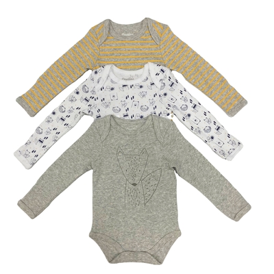 Soft and Breathable Baby Clothes Bodysuit in Knitted Fabric for Infants Toddlers