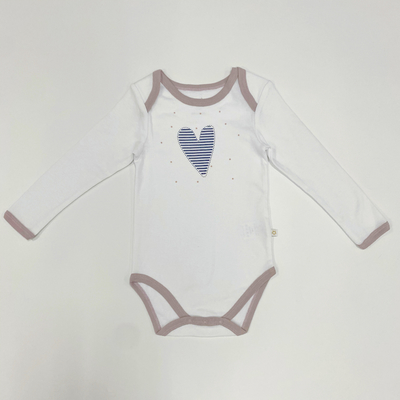 Newborn Girls' Romper Customized Color 100% Organic Cotton Bodysuit for Baby Clothing