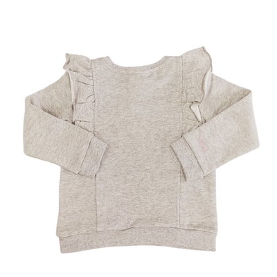 Bulk Oversize Girl Printing Solid Color Sweatshirts for Girls Regular Sleeve Style