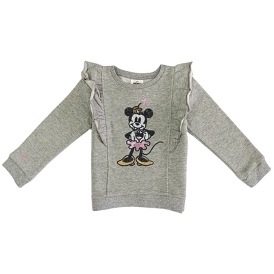 Bulk Oversize Girl Printing Solid Color Sweatshirts for Girls Regular Sleeve Style