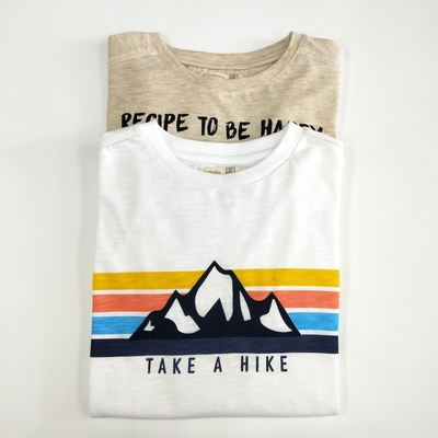 Style Children Clothing Compressed T-Shirt with Short Sleeve and Compressed Design