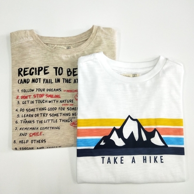 Style Children Clothing Compressed T-Shirt with Short Sleeve and Compressed Design