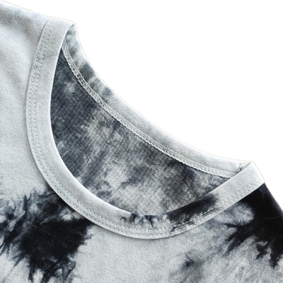 100%Cotton Soft Hand Feel Children's T-shirt Short Sleeve Style Tie Dye Kid's T-shirt
