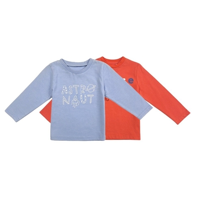 T-Shirts Anti-wrinkle Super Soft O-neck Bulk Buy Cute Long Sleeve Newborn Tops for Infants