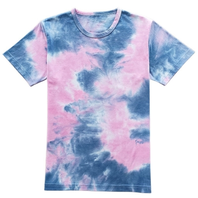 Customize 100% Cotton Boys Clothing Set for Summer Soft Hand Feel Tie Dyed Pattern Type
