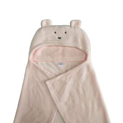 Coral Fleece Fabric Type Super Warm Newborn Baby Winter Blanket for Kids