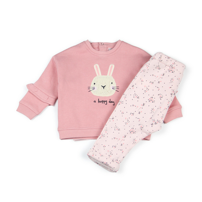 Seasonal Style Baby Girls' Clothing Sets for 1 Year Top and Pants Winter Arrival