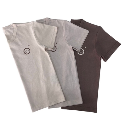 Soft and Durable Baby Girl T-shirt in 100% Cotton Single Jersey with Short Sleeves