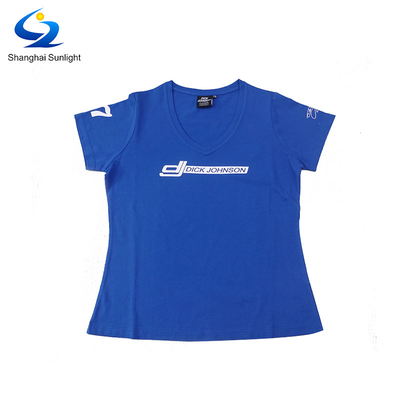 Plus Size Print Women T-shirt with Short Sleeve in Fashion Design and Eco-Friendly
