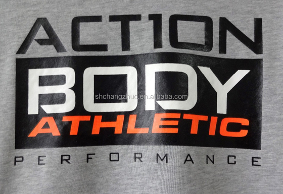 Quick Dry Men's Sports T-Shirt with Vibrant Fluorescent Print and Fabric Type