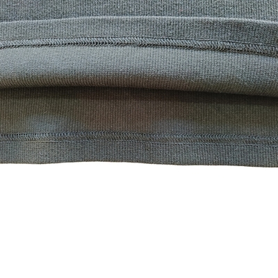 Plain Dyed Cotton Spandex 2*2 Rib Women's T-shirts with Modern and Basic Style Design