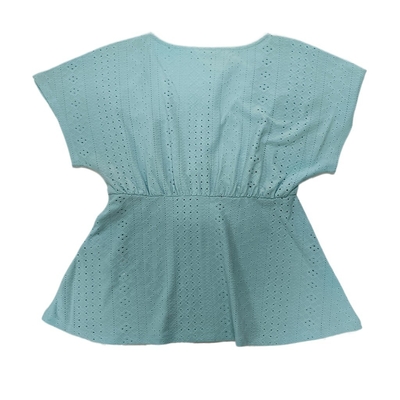 Breathable Women's T-shirts Chiffon Fabric Fringe R-shirt for Fashionable Women