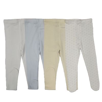 Comfortable Cotton Baby Pantyhose Tights with Colorful Plain Spring Season Leggings