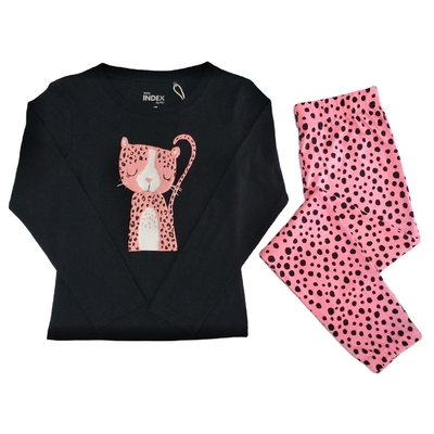 Comfortable Kids Pajamas Set for Spring Season 60% Cotton 40% Polyester Long Sleeve