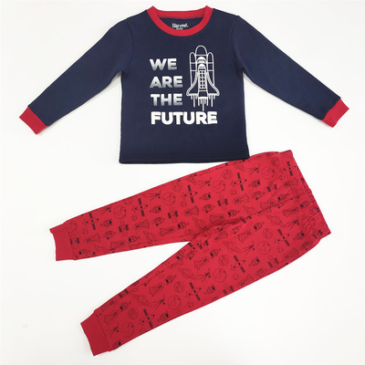 Children Pajamas Set Cartoon 2 Pcs Sleepwear Home Wear Clothes Kids Sleeping Pyjamas