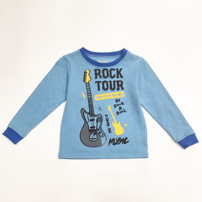Polyester/Cotton Kids Winter Pajamas Customized Logo Accepted for Thick Thermal Sleepwear