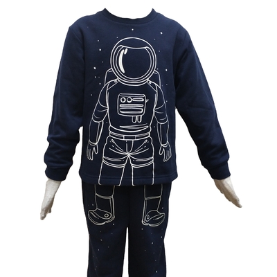 Custom Luminous Pajamas for Kids Glow in Dark Cartoon Print Summer/Winter Season