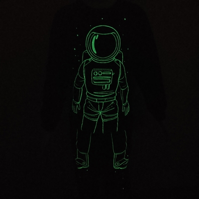 Custom Luminous Pajamas for Kids Glow in Dark Cartoon Print Summer/Winter Season