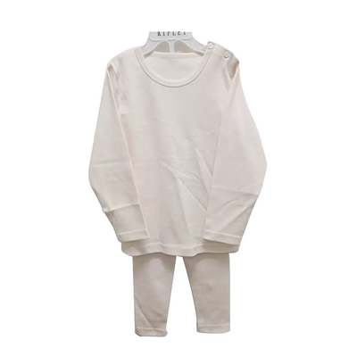Four Seasons Breathable 100% Cotton Kid Sleepwear Set OEM service