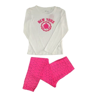 Kids Sleepwear Children Pajama with Animal Pattern Made of Organic Cotton