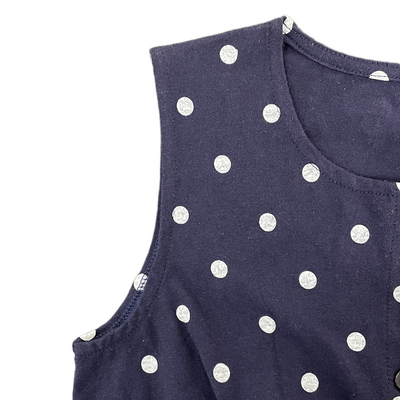 Customize Printed 100% Combed Cotton Sleeveless Jumpsuits for Kids Girls Customization