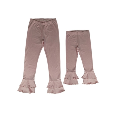 Leggings Girls Style Fashion Kids Customize Little Girls Soft With Ruffle Leggings