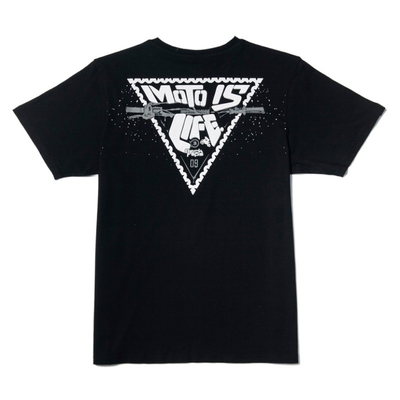 White and Black 100% Cotton Men's T-Shirts Custom Printing Knitted Weaving Method
