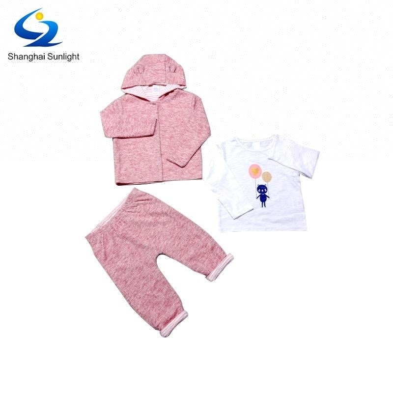 Comfortable and Customized Cotton Girls Clothing Sets for Children Aged 3-12 Years