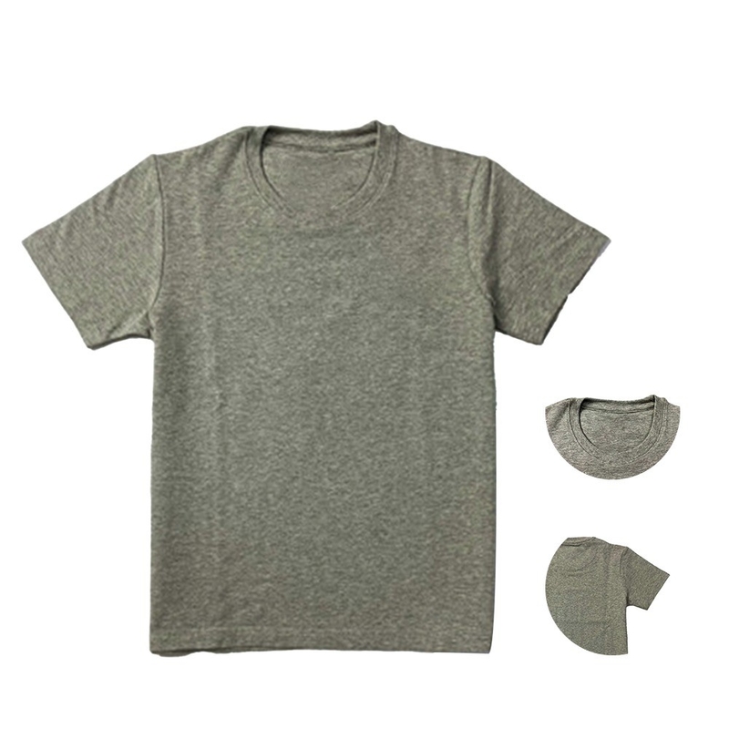 Exquisite Workmanship Knitting Casual Kids Short Sleeve Crewneck Plain Fashion T-shirts for Boys