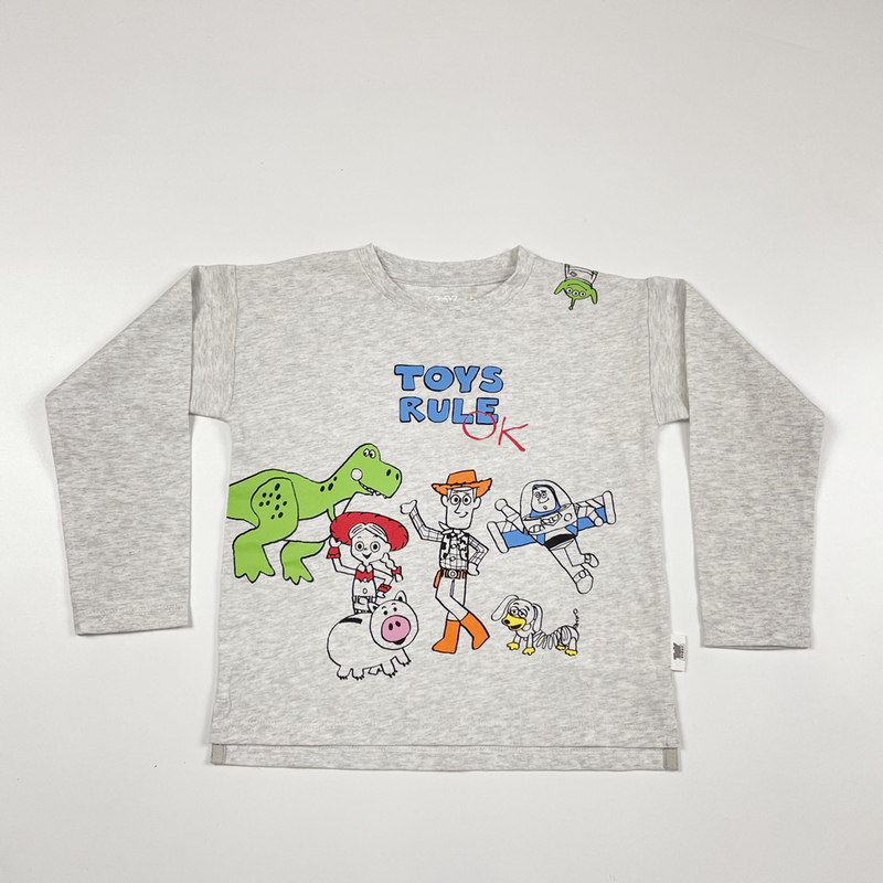 160-210 Grams Cotton Fabric Weight Long Sleeve Boys T-Shirt for Custom Kids Clothing