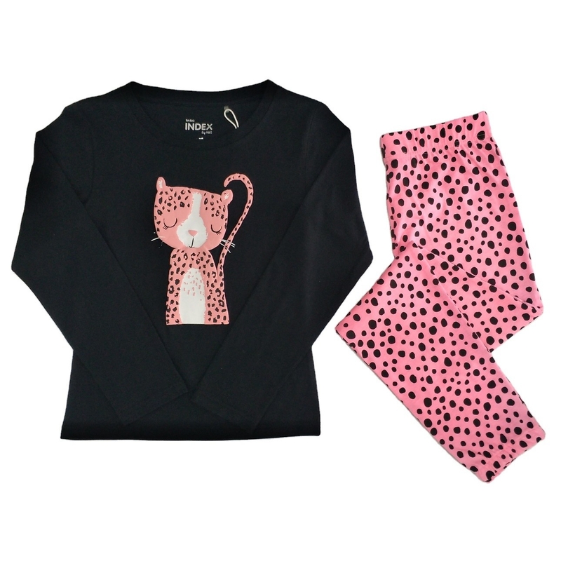 Comfortable Kids Pajamas Set for Spring Season 60% Cotton 40% Polyester Long Sleeve